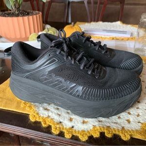 Like new Hoka Bondi 7, size 9, wide width